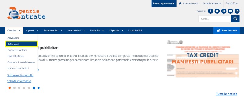 modello 739 precompilato agenzia entrate