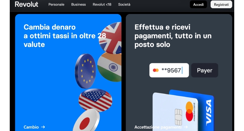 Revolut Business valute