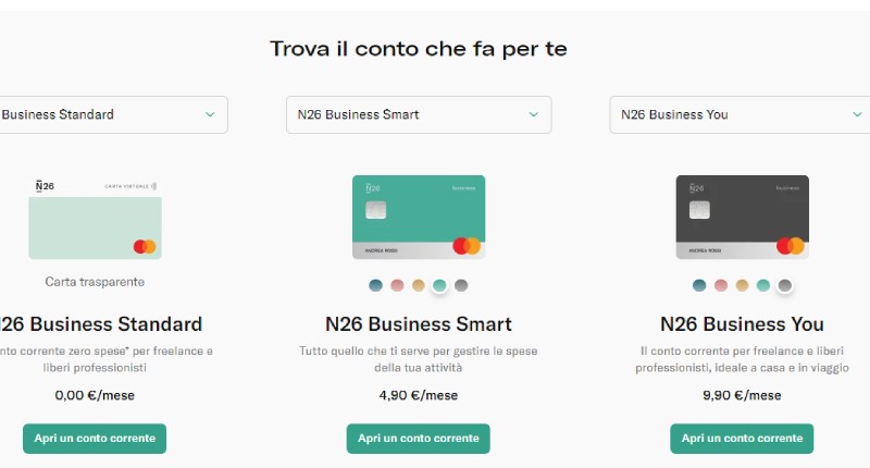 Carta N26 Business