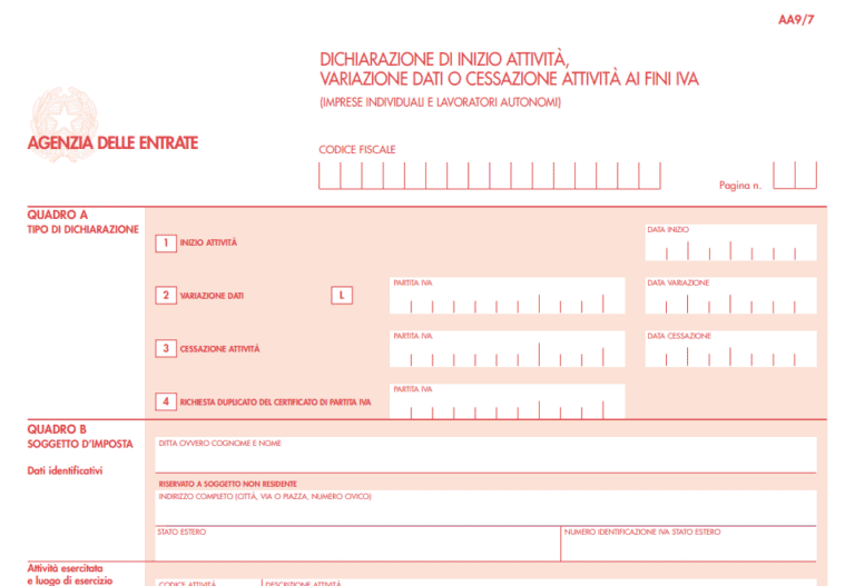 modello aa9/7