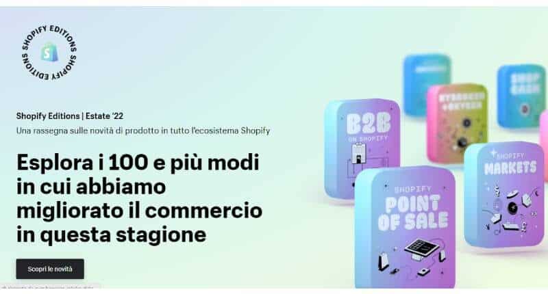 Shopify metodi di pagamento