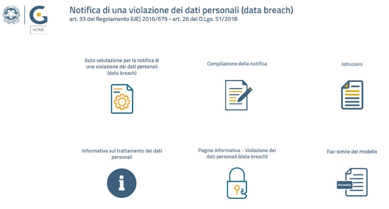 Violazioni dei dati: cosa fare