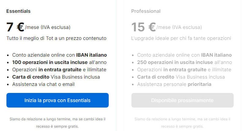 recensione tot costi