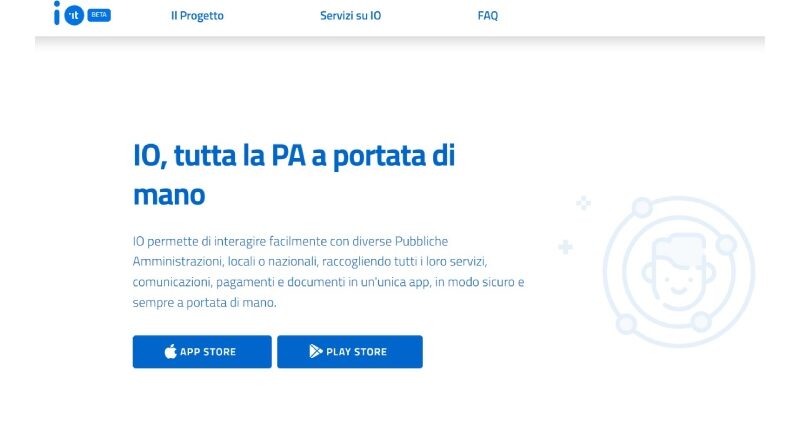 Pubblica Amministrazione app Io