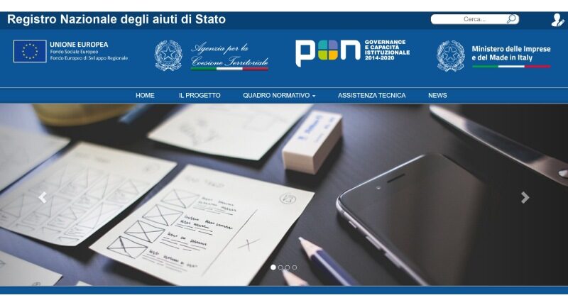 Come funziona Registro Nazionale Aiuti di Stato