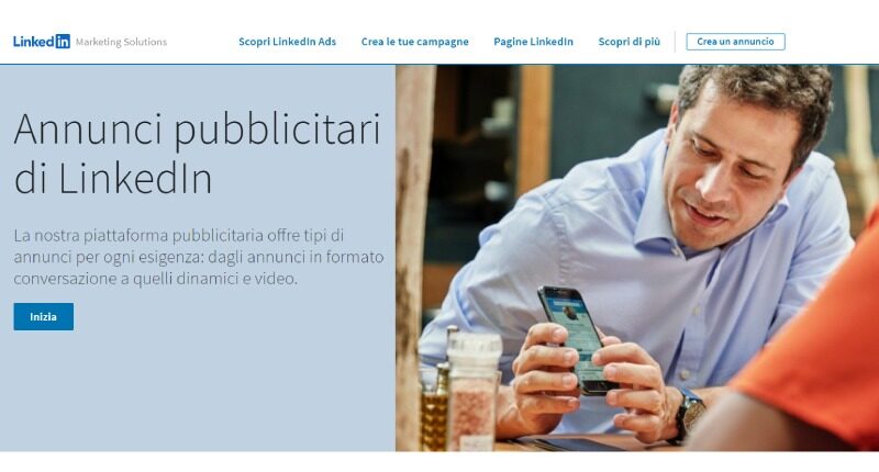 Pubblicità Linkedin