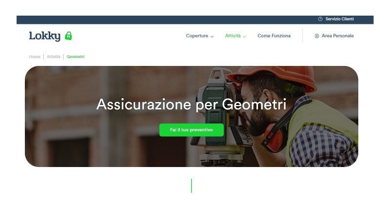 Lokky assicurazione geometri