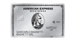 Carta di credito aziendale AmEx Platino