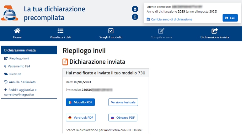 Come scaricare la dichiarazione dei redditi online