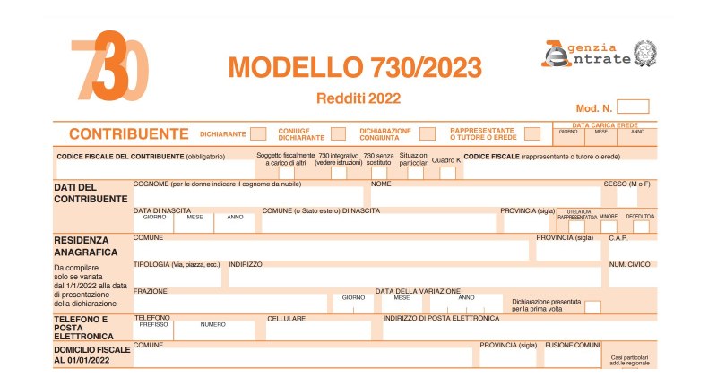 Modello 730 2023 rimborsi