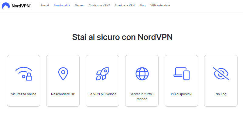 nordvpn recensione caratteristiche