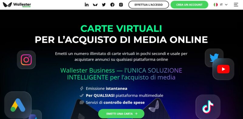 Wallester carte virtuali