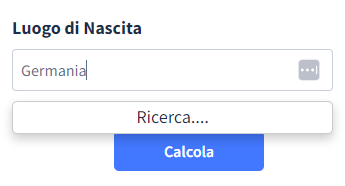 calcolo codice fiscale estero