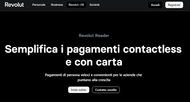 revolut reader lettore