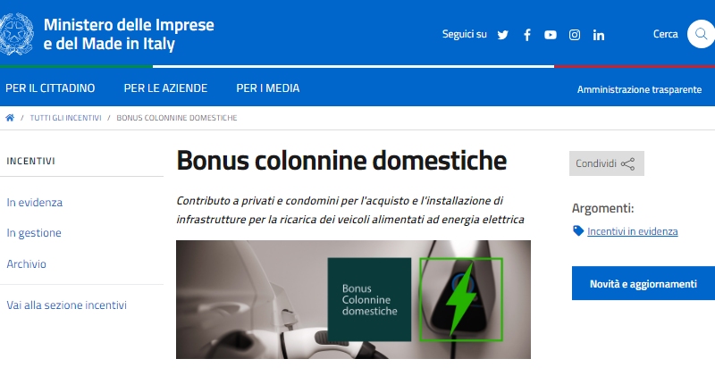 doppio bonus colonnine privati