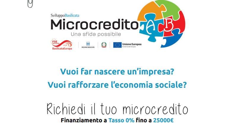 microcredito a per la regione basilicata requisiti