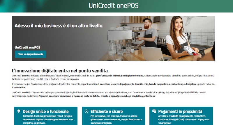 pos unicredit onepos