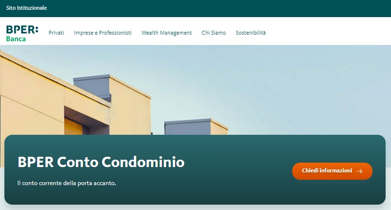 bper conto condominio