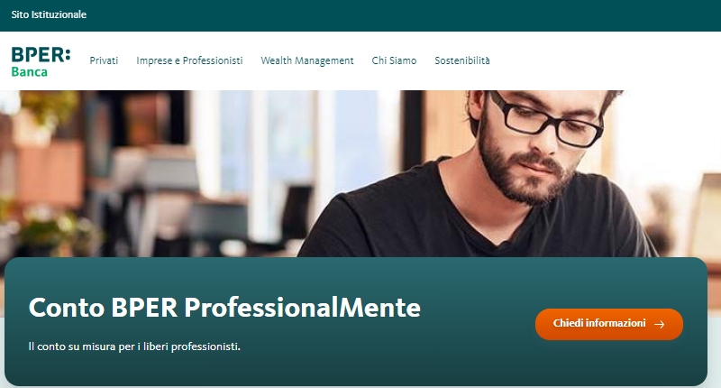 conto bper professionalmente