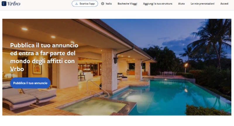 come pubblicare un annuncio con vrbo