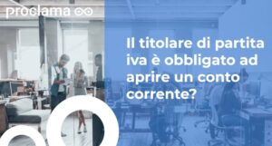 obbligo conto corrente aziendale