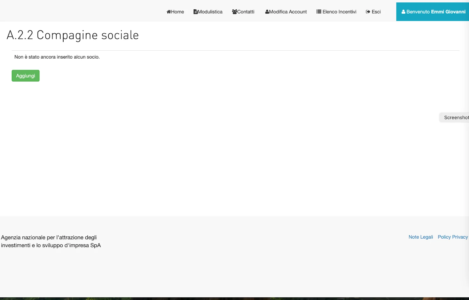 business plan resto al sud - a compagine sociale
