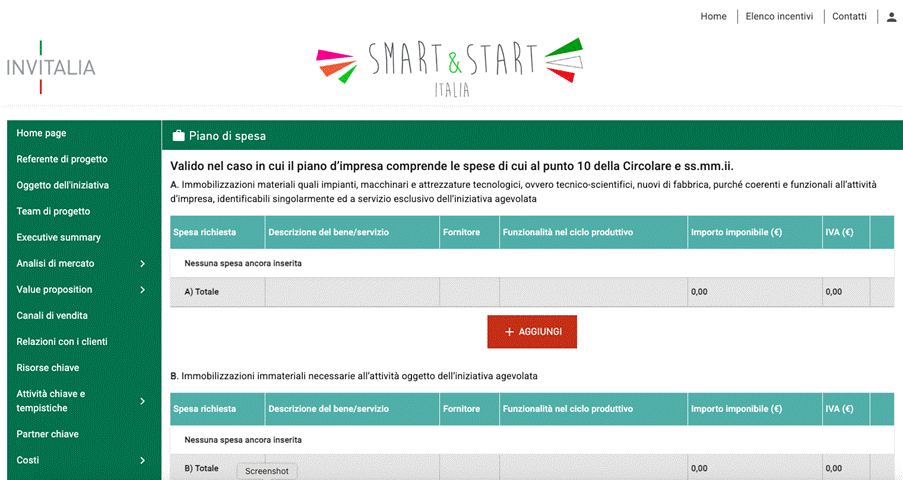 smart e start obiettivi
