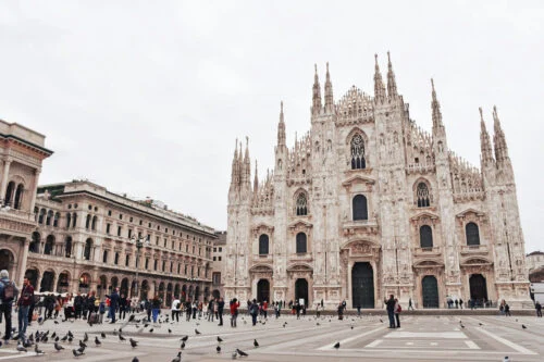 milano piazza duomo qualita vita italia
