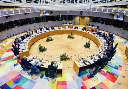 Meloni al Consigli europeo