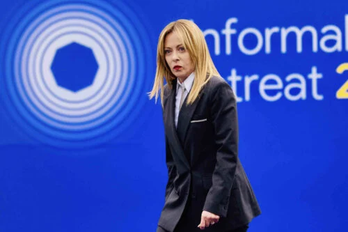 Meloni incontra i leader UE