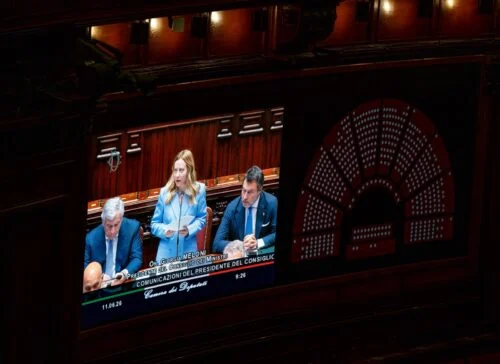 Comunicazioni di Meloni alla Camera su chiusura Stretto di Hormuz