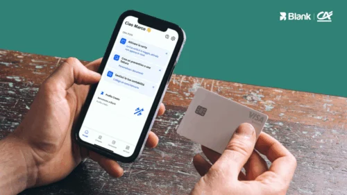 conto blank iban italiano