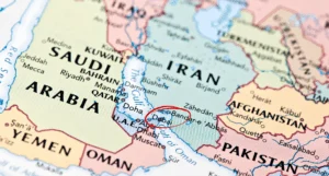 Mappa geopolitica Stretto di Hormuz blocco navale 2026